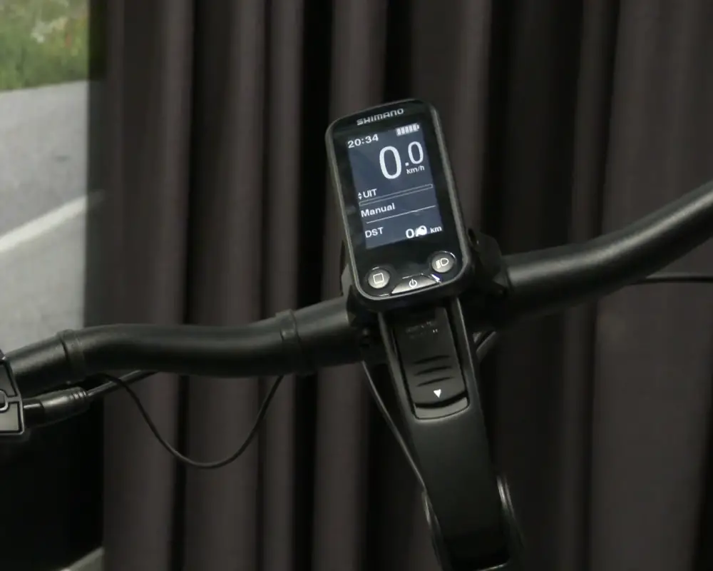 Uitleg Shimano SCE6100 Display