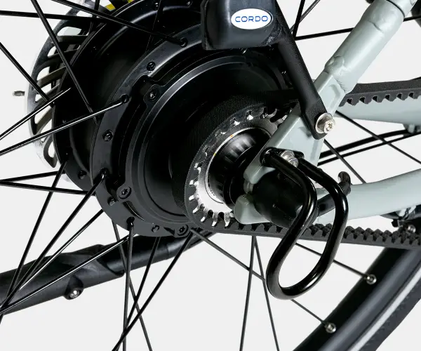 Comfortabele achterwielmotor
